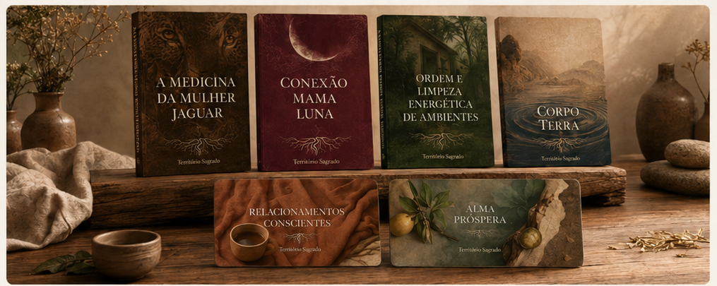 Coleção Território Sagrado — 4 cursos + 2 bônus